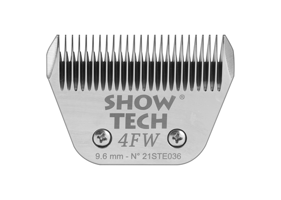 Picture of Show Tech Pro Wide Blades snap-on Clipper Blade #4FW - 9.6mm